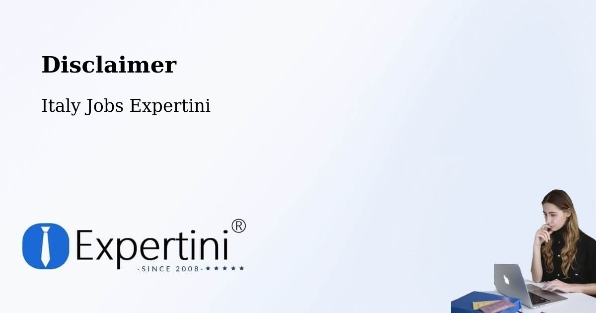 Disclaimer – Bra - Italy Jobs Expertini