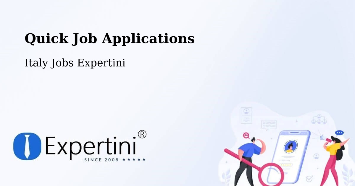Quick Apply Feature – Bra - Italy Jobs Expertini